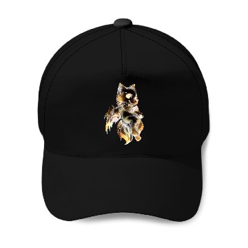 Discover galaxy wolf Baseball Caps