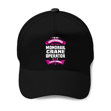 Discover Monorail Crane Operator Baseball Caps