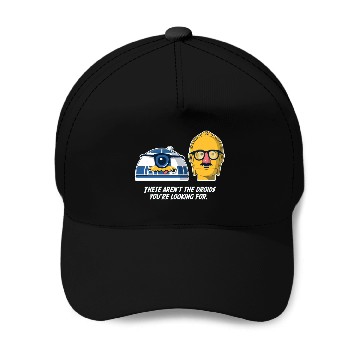 Discover Funny Star Wars droids comic Baseball Caps