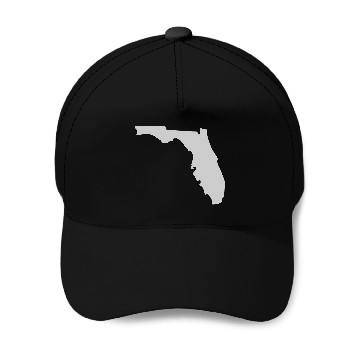 Discover State of Florida solid Baseball Caps