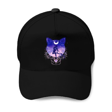 Discover Cat-Moon Sailor Baseball Caps