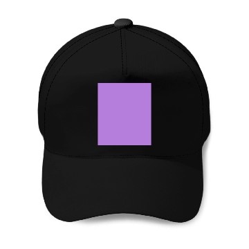 Discover Lavender Purple Solid Color Baseball Caps