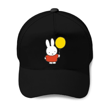 Discover Miffy with a balloon Baseball Caps