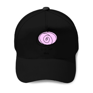 Discover Rose Lilac 'Text' Baseball Caps
