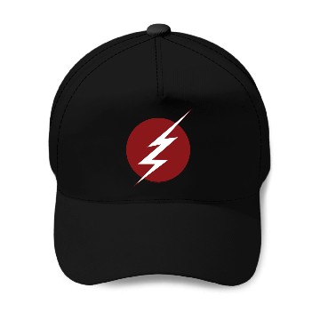 Discover The Flash | Lightning Bolt Logo Baseball Caps