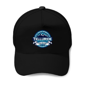 Discover Telluride Ice Baseball Caps