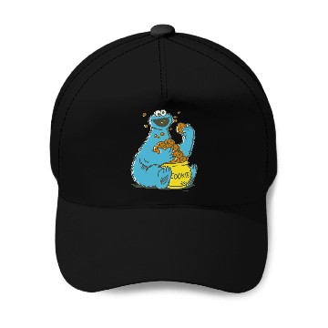 Discover Cookie Monster Vintage Baseball Caps