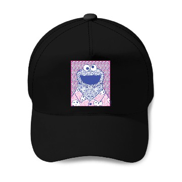 Discover Cookie Monster | Button Down Cookie Baseball Caps