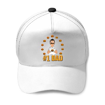 Discover bobs burgers 1 dad Baseball Caps