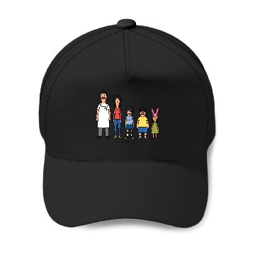 Discover Bob'S Burgers 8 Bit Baseball Caps