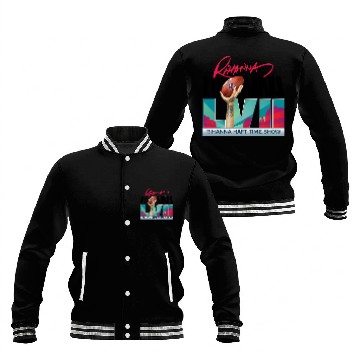 Discover Rihanna Superbowl 2023 Halftime Show Baseball Jackets