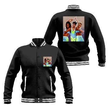 Discover TLC Graphic Baseball Jackets, 90's Vibes, unisex, multiple colors available