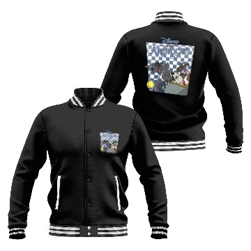 Discover Disney Aristocats Checkerboard Poster Napoleon Lafayette Baseball Jackets