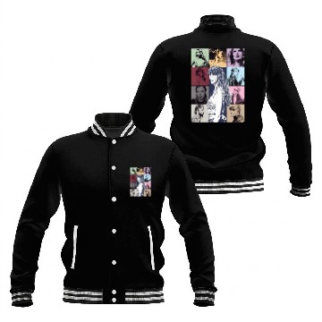 Discover ERAS TOUR Merch Zip Baseball Jackets