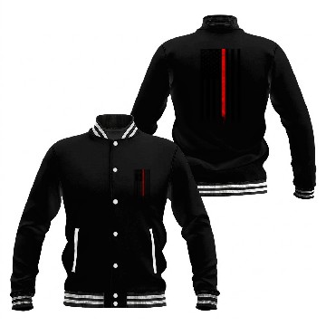 Discover Thin Red Line Baseball Jackets