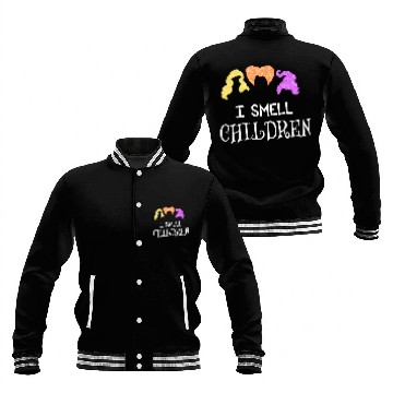 Discover I Smell Chirlden Halloween Baseball Jackets