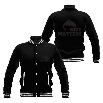 Discover size matters Baseball Jackets