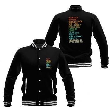 Discover Vintage Science Is Real Black Lives Matter Baseball Jackets