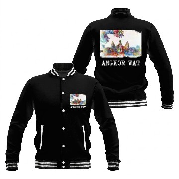 Discover Angkor Wat Baseball Jackets