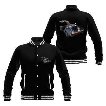 Discover DeLorean Vector Baseball Jackets