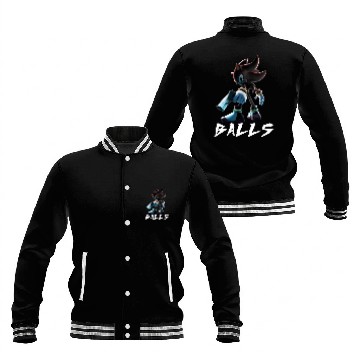 Discover Balls Shadow the Hedgehog Sonic Funny Meme Baseball Jackets