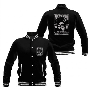 Discover Velvet Underground Velvet Vinyl Baseball Jackets