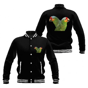Discover red-fronted amazon Baseball Jackets
