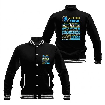 Discover Virgo Facts September Virgo Baseball Jackets