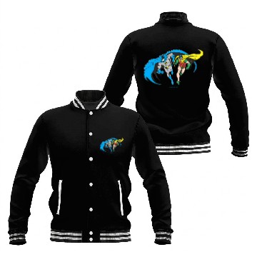 Discover Batman & Robin 3D Baseball Jackets