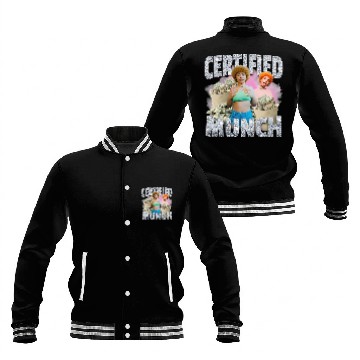 Discover Ice Spice Certified Munch Baseball Jackets
