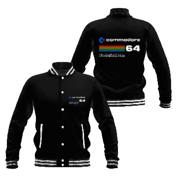 Discover Commodore 64 Baseball Jackets
