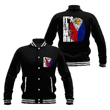 Discover It's In My DNA Philippine Baseball Jackets