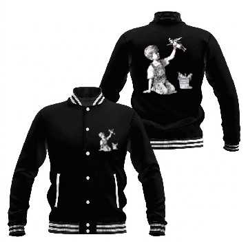 Discover Banksy Game Changer Baseball Jackets