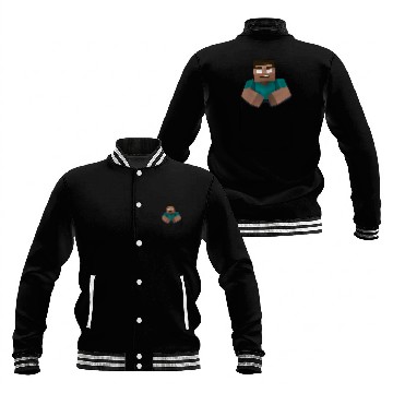 Discover Minecraft Pocket Herobrine Baseball Jackets