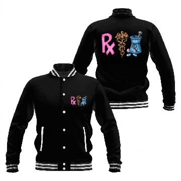 Discover Funny Pharmacy Technician CPhT Baseball Jackets