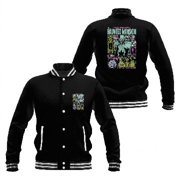 Discover Retro The Haunted Mansion Baseball Jackets