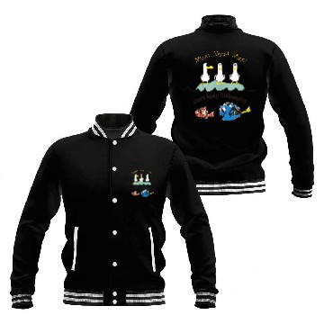 Discover Disneyss Pixars Finding Nemo Mine Mine Mine Just Keep Swimming Baseball Tees Baseball Jackets