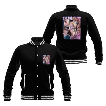 Discover Eras Tour Baseball Jackets Relaxed Fit 3D Baseball Jackets