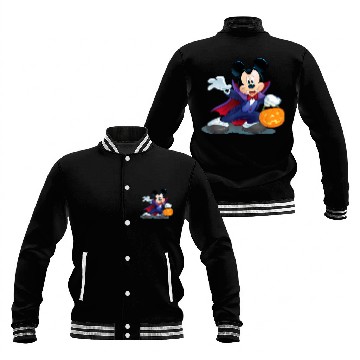Discover Disney Halloween Mickey Mouse Vampire Baseball Jackets