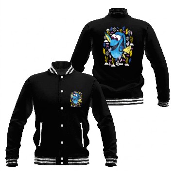 Discover Disneyss Pixars Finding Nemo Dory Just Keep Swimming Baseball Tees Baseball Jackets