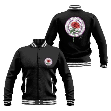 Discover Disneyss Beauty And The Beast Stained Glass Rose Baseball Jerseys Baseball Jackets