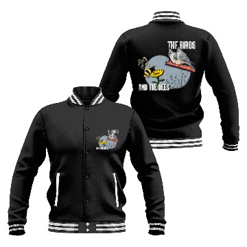 Discover Bee Beekeeping The Birds And The Bees Birdwatching Bird Insect Lover Beekeeper Baseball Jackets
