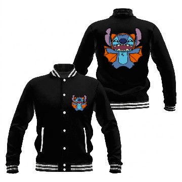 Discover disney stitch bat halloween costume Baseball Jerseys Baseball Jackets