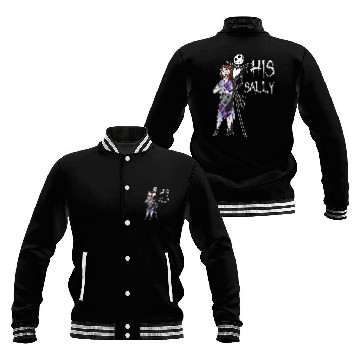 Discover Disney The Nightmare Before Christmas His Sally Baseball Jackets