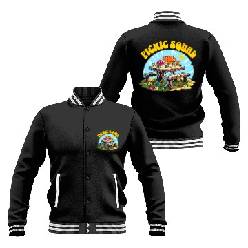 Discover Picnic Squad Picnic Table Picnic Birthday Party Summer 3 Baseball Jackets