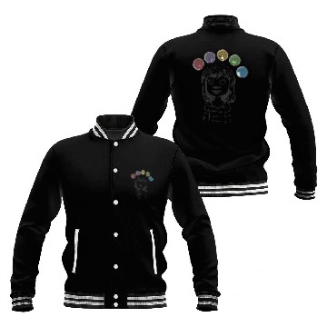 Discover Disney Inside Out Riley Many Emotions Bubbles Baseball Jackets