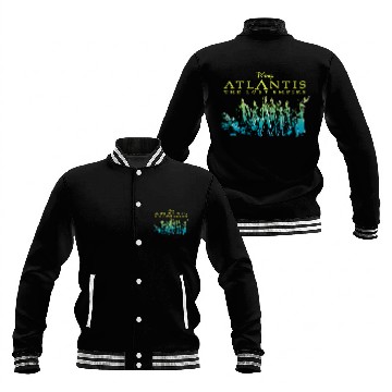 Discover Disney Atlantis The Lost Empire Characters Gradient Zip Baseball Jackets