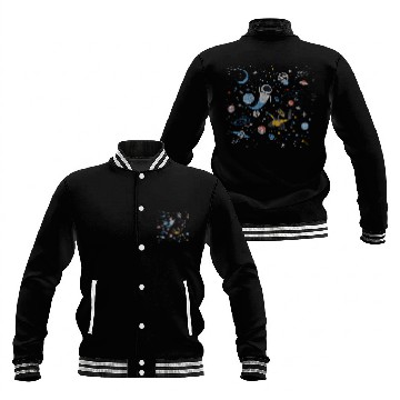 Discover Disney Pixar Wall-E Eve In Space Baseball Tees Baseball Jackets