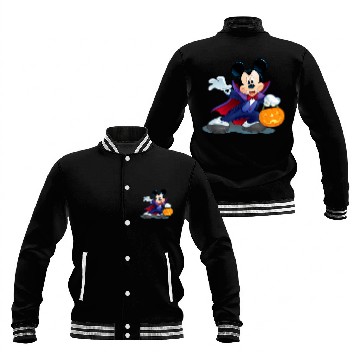Discover Disney Halloween Mickey Mouse Vampire Baseball Jackets