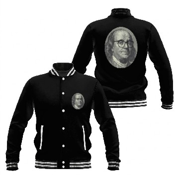 Discover Hipster Ben Franklin Baseball Jackets